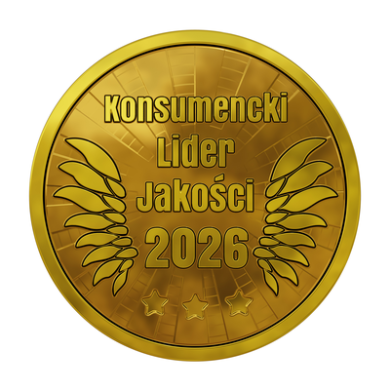 Złote godło Konsumencki Lider Jakości 2026