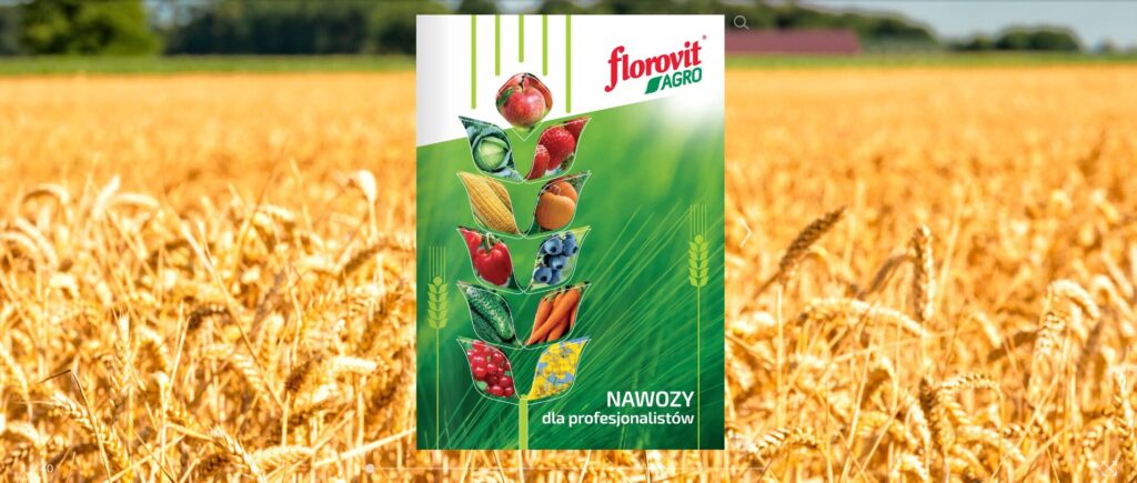Okładka katalogu produktów Florovit AGRO
