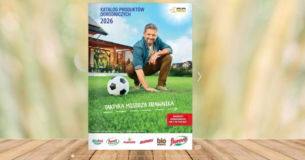 Okładka katalogu produktów ogrodniczych GRUPA INCO 2026
