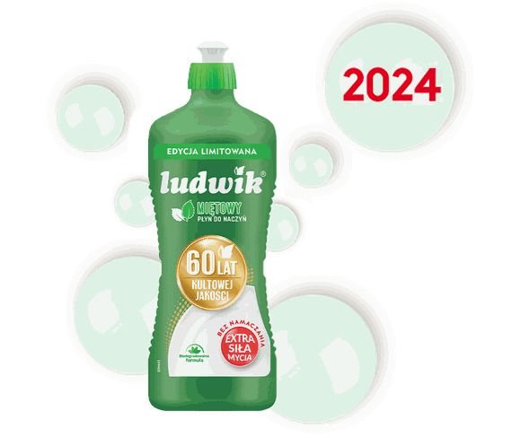 Butelka płynu Ludwik - limitowana edycja na 60-lecie kultowej jakości, 2024