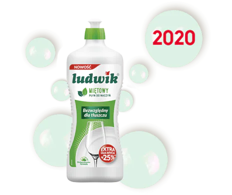 Najnowsza butelka płynu Ludwik