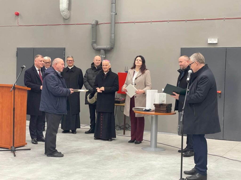 Przewodniczący Rady ds. społecznych KEP z wizytą w Zakładzie Produkcyjnym w Koniecpolu