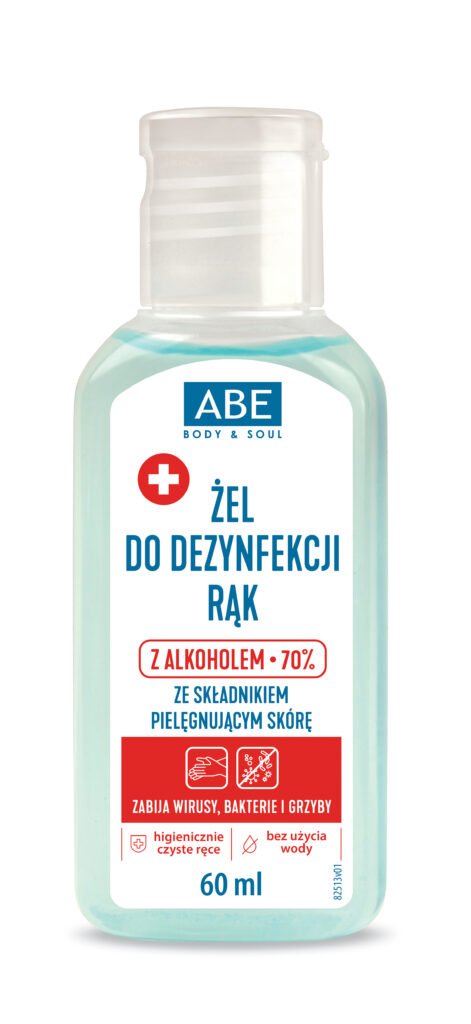 ABE żel do dezynfekcji rąk 60 ml