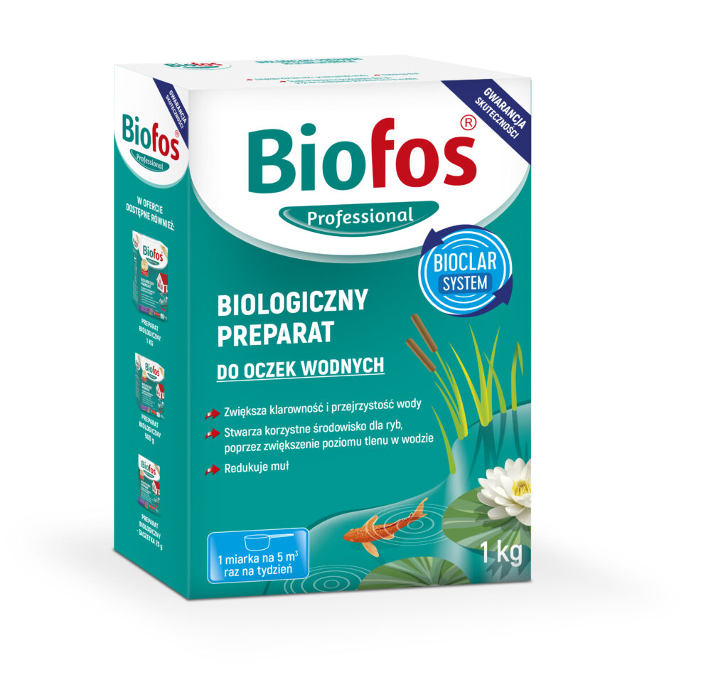 Biofos Professional biologiczny preparat do oczek wodnych 1 kg