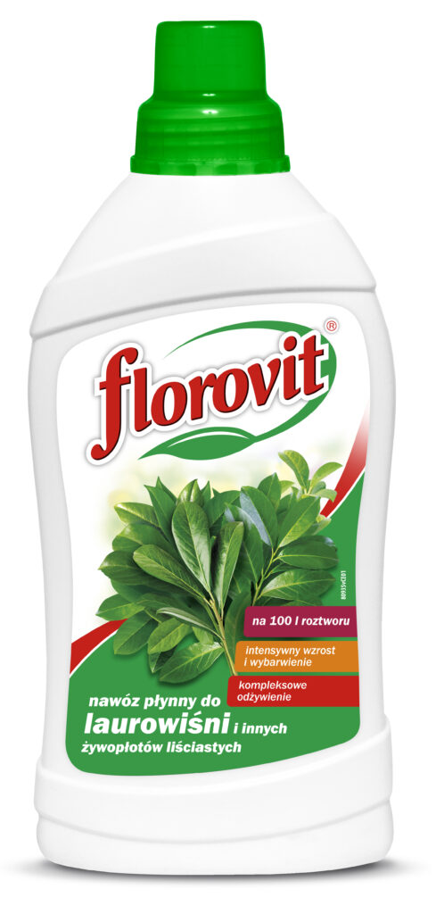 Florovit nawóz płynny do laurowiśni i żywopłotów liściastych - 1kg butelka