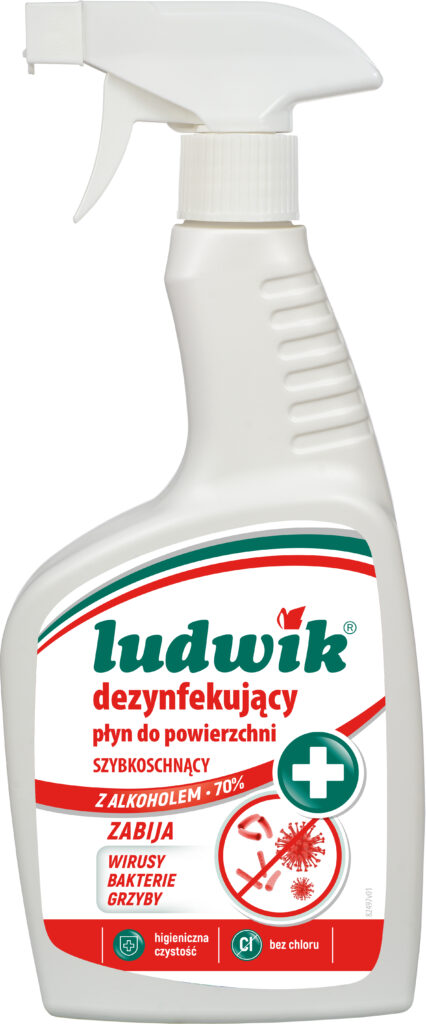 LUDWIK dezynfekujący płyn do powierzchni 500 ml