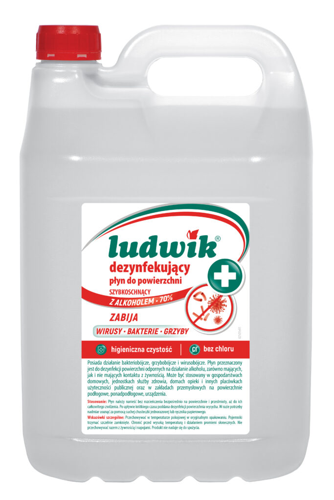 LUDWIK dezynfekujący płyn do powierzchni_5 L