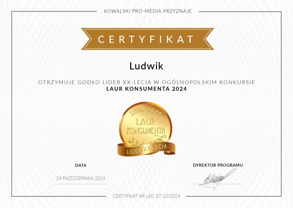 Lider XX-lecia Konsumenta Ludwik