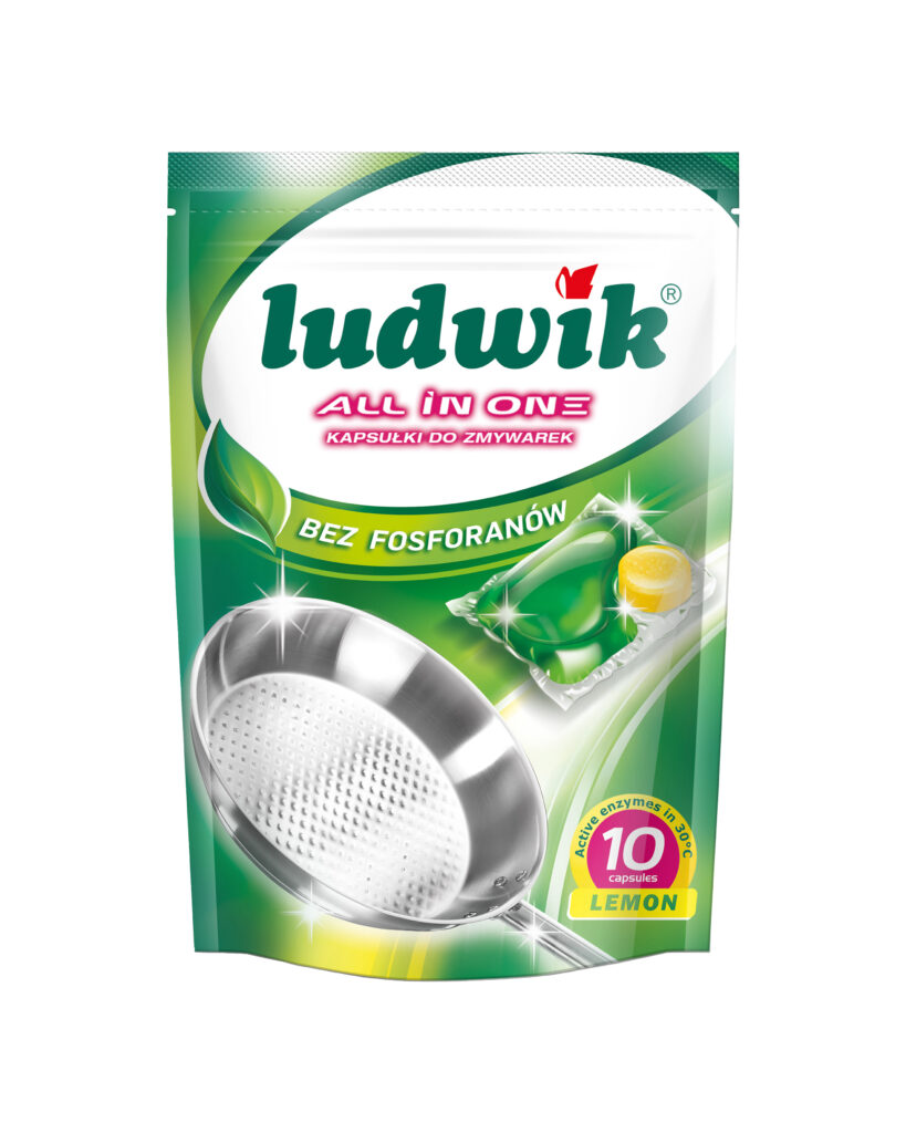 Ludwik All in one kapsułki do zmywarek 10 szt.