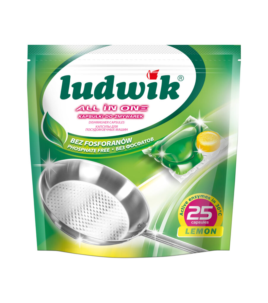 Ludwik All in one kapsułki do zmywarek 25 szt.