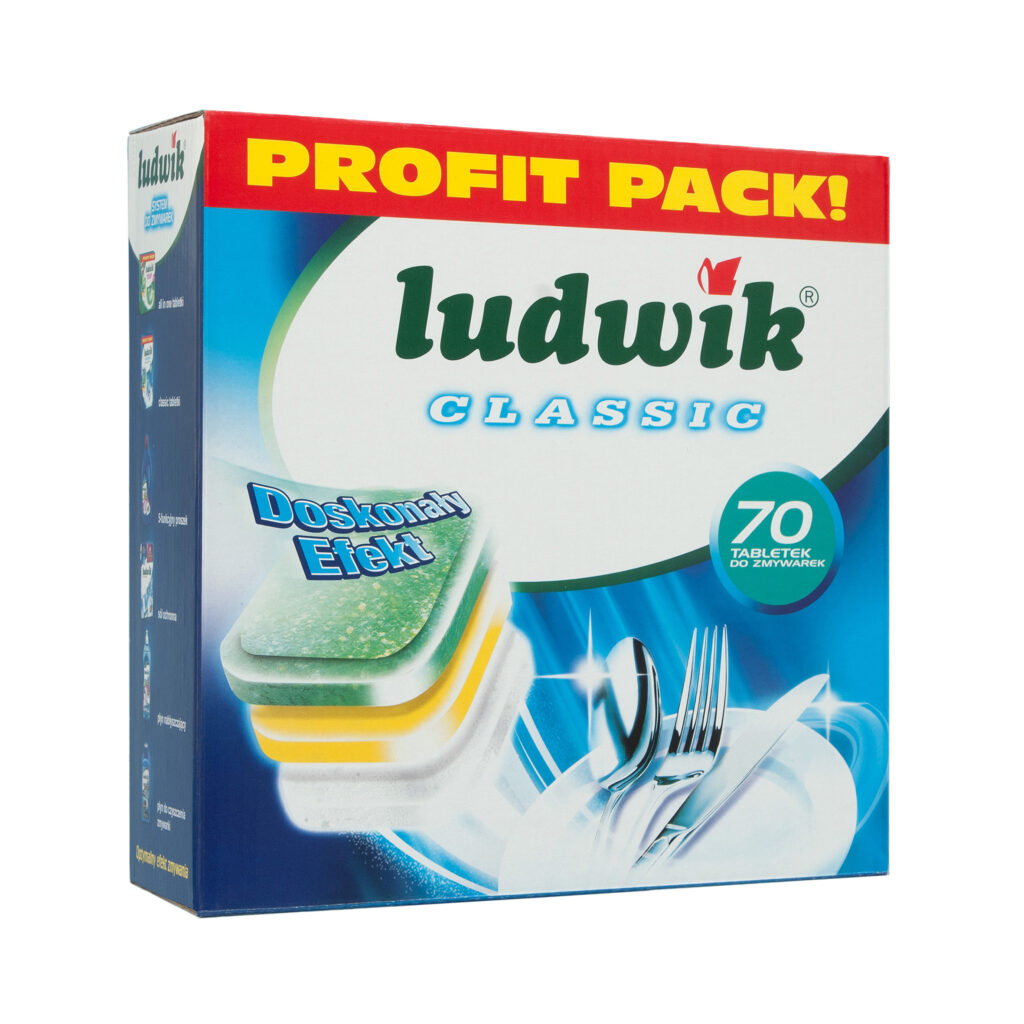 Ludwik Classic tabletki do zmywarek 70 szt88