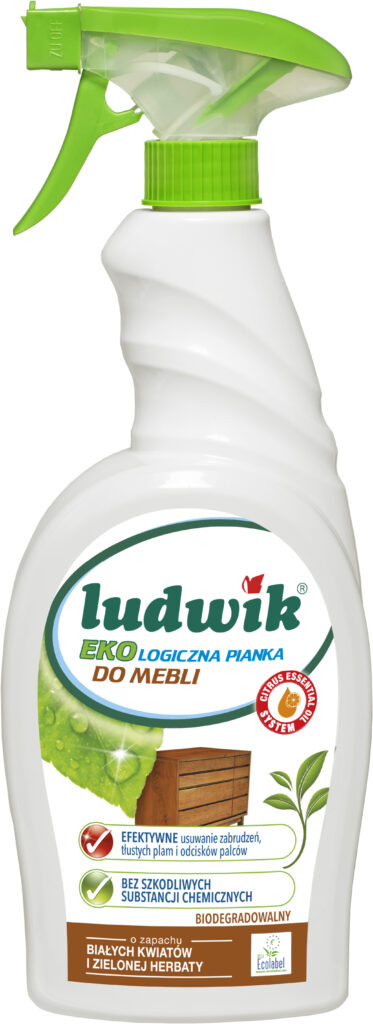 Ludwik Ekologiczna pianka do czyszczenia mebli 750 ml