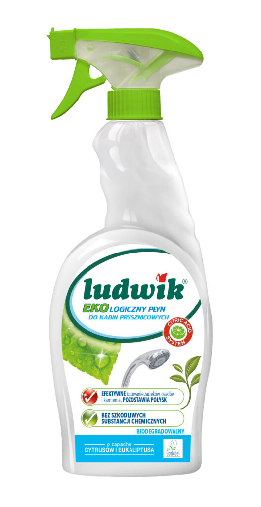 Ludwik Ekologiczny płyn do mycia kabin prysznicowych 750 ml