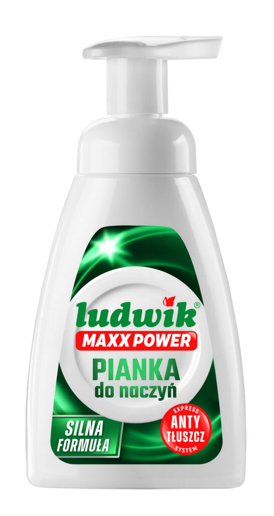 Ludwik MAXX POWER skoncentrowana pianka do mycia naczyń 300 ml