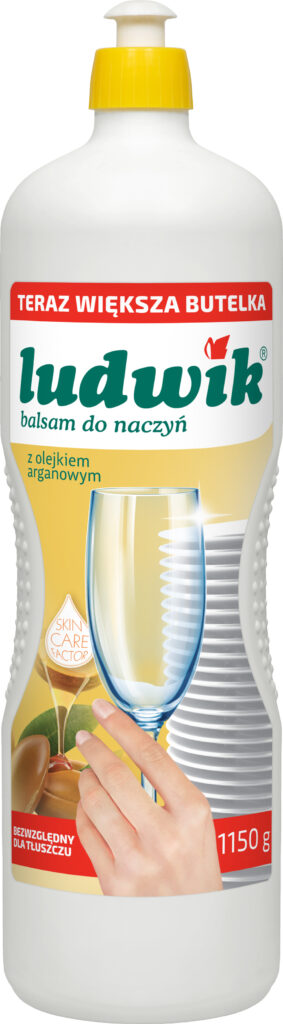 Ludwik balsam do mycia naczyń z olejkiem arganowym 1150 g
