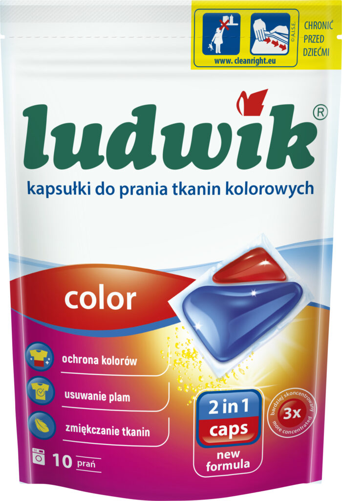 Ludwik kapsułki 2 in 1 caps Color 10 szt