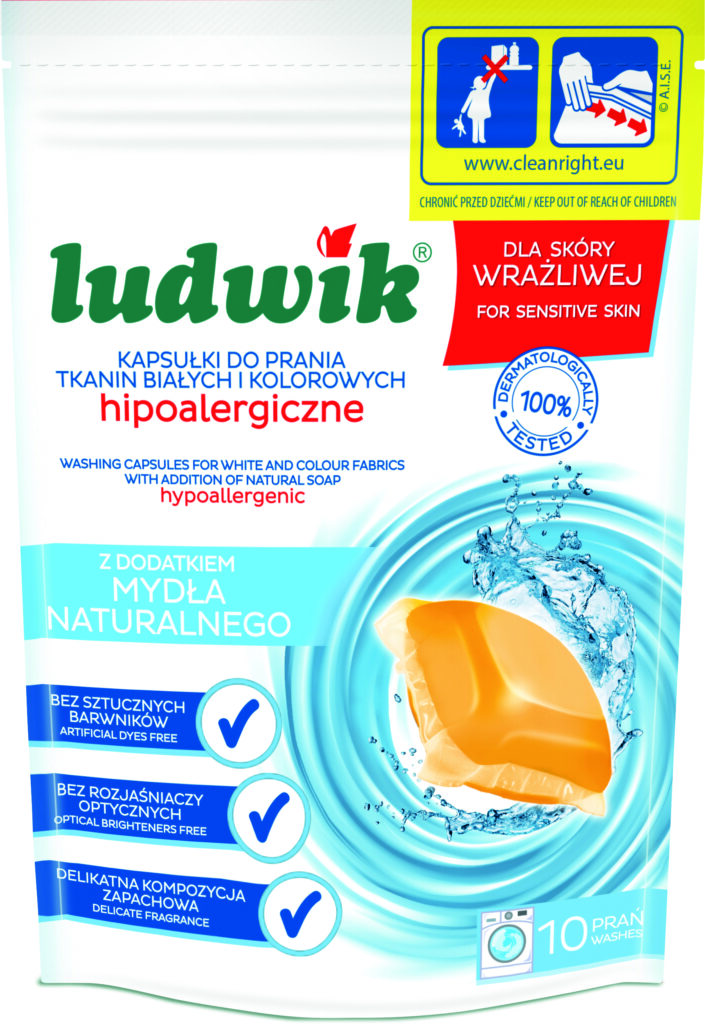 Ludwik kapsułki do prania hipoalergiczne 