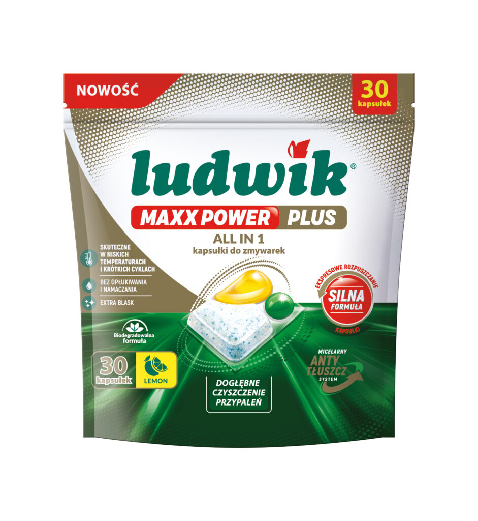 Ludwik kapsułki do zmywarek Maxx-Power-Plus-30-sztuk