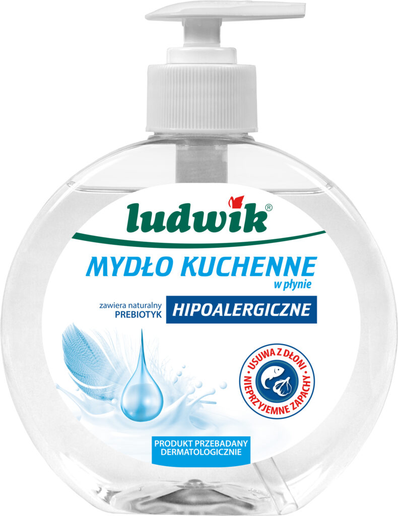 Ludwik kuchenne mydło w płynie hipoalergiczne 380 ml