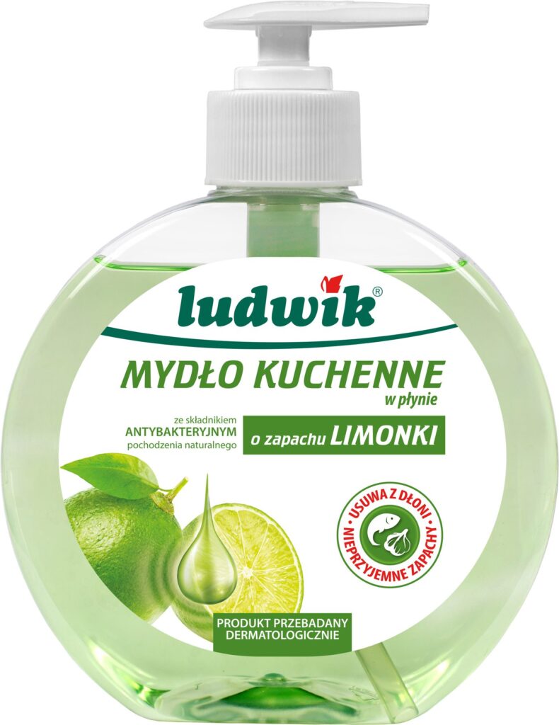 Ludwik kuchenne mydło w płynie o zapachu limonki 380 ml_82