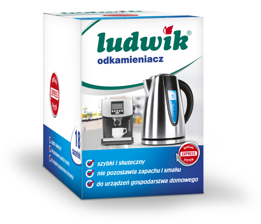 Ludwik odkamieniacz w proszku 18x20 g display
