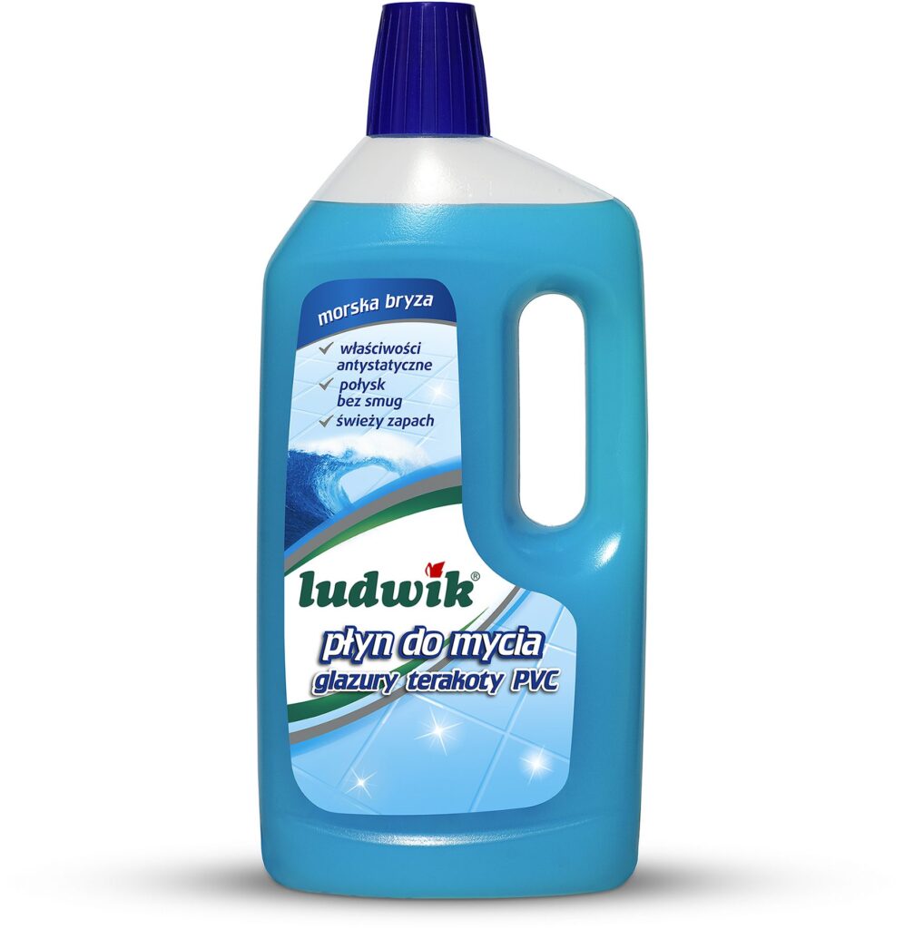 Ludwik płyn do mycia glazury, terakoty, PVC 1 L
