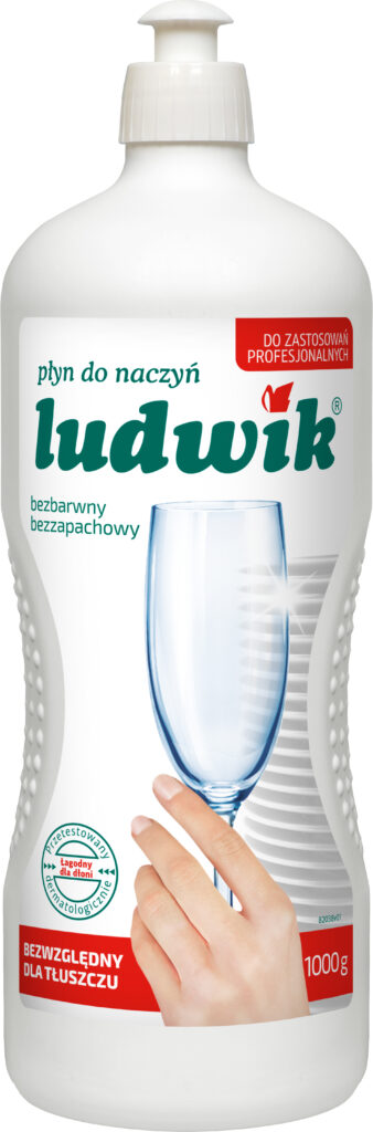 Ludwik płyn do mycia naczyń bezbarwny bezzapachowy 1000 g50