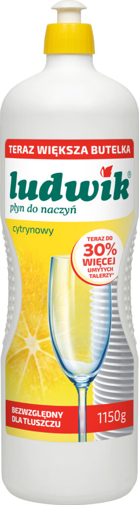 Ludwik płyn do mycia naczyń cytrynowy 1150 g