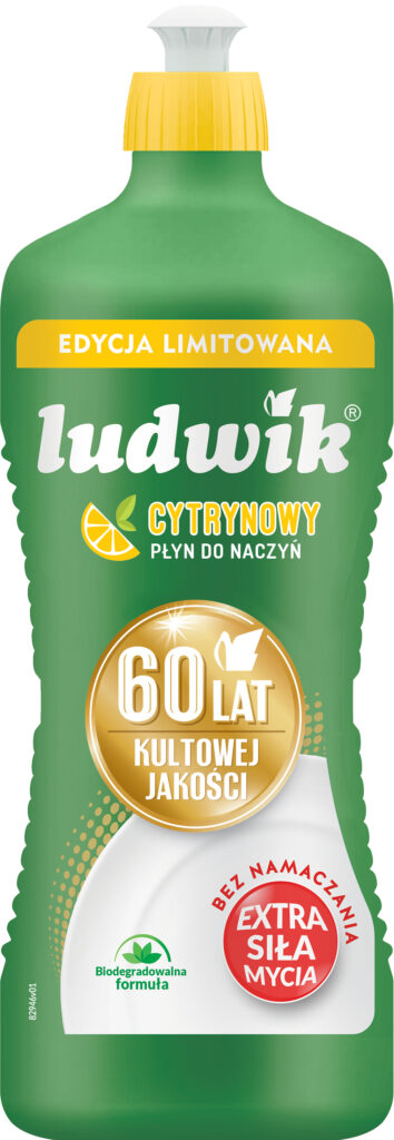 Ludwik płyn do mycia naczyń cytrynowy 925 g