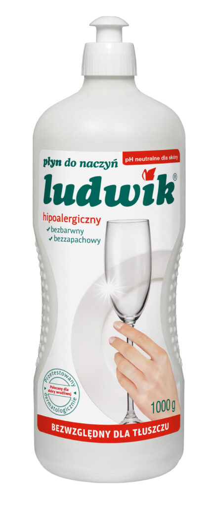 Ludwik płyn do mycia naczyń hipoalergiczny 1000 g