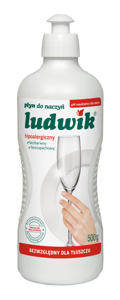 Ludwik płyn do mycia naczyń hipoalergiczny 500 g