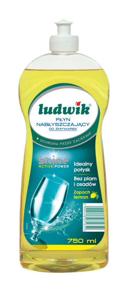 Ludwik płyn nabłyszczający do zmywarek lemon750ml