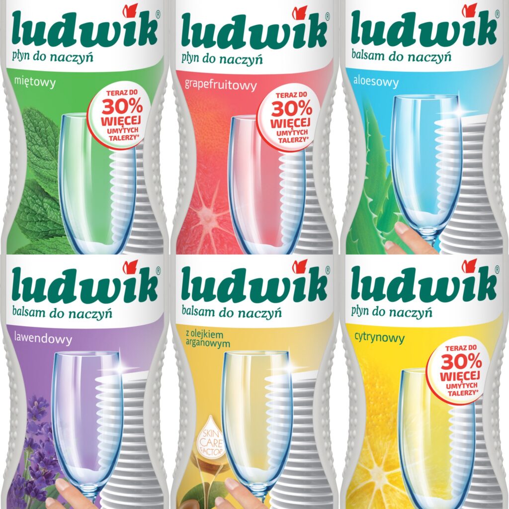 Nowa szata graficzna płynów marki Ludwik